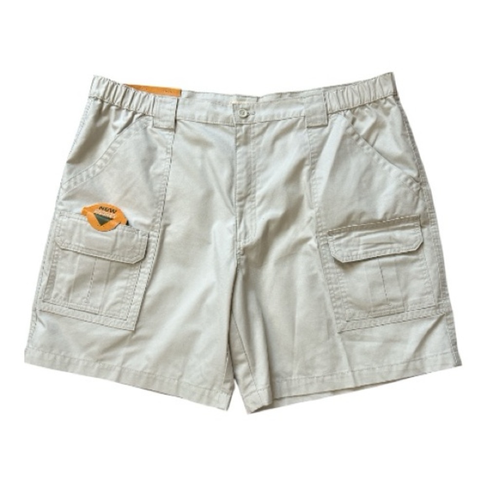 Savane Men’s Cargo Hiking Shorts Tan Size 42 NWT Outdoor Utility Stretch - Picture 3 of 6